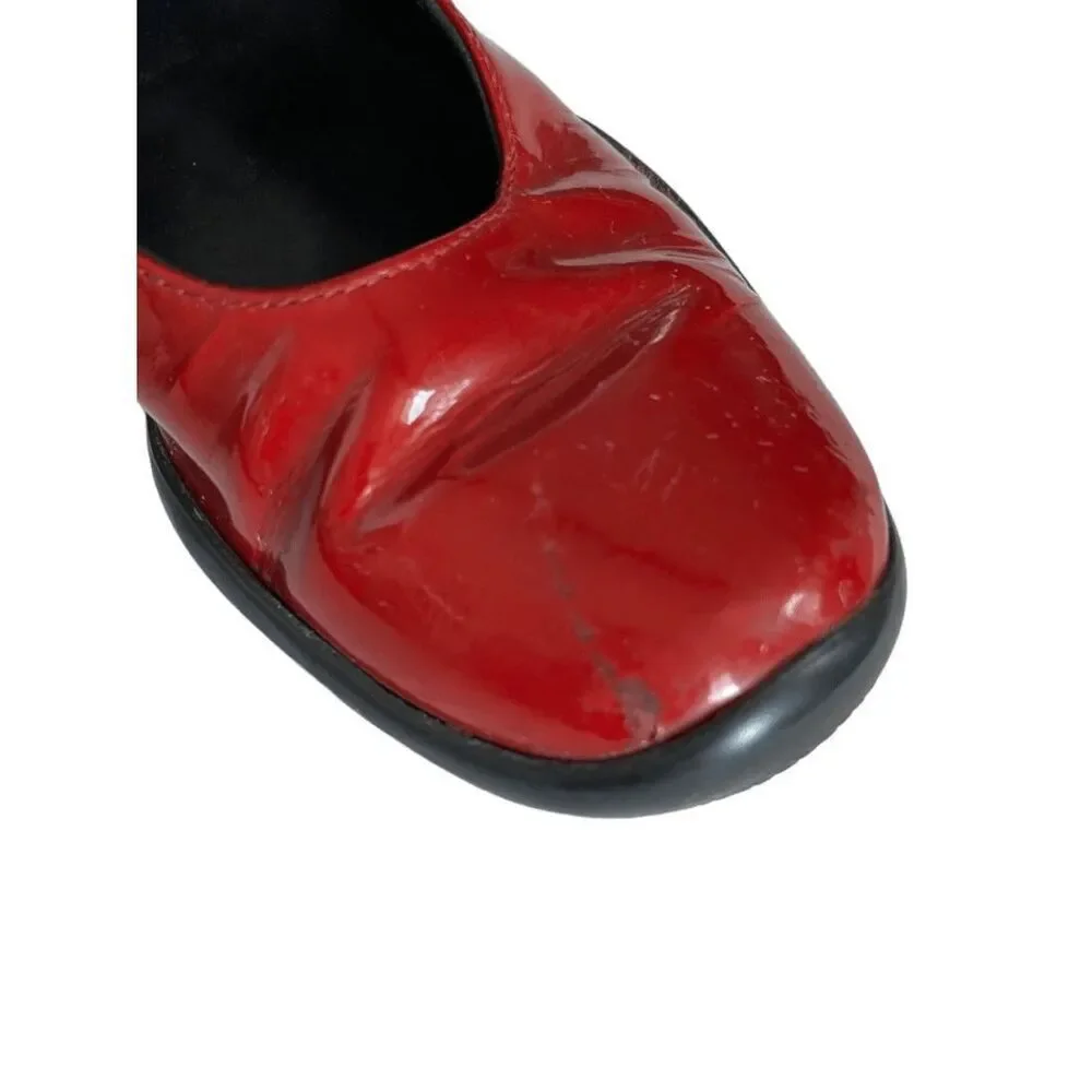 PRADA Girls 13 (31) Patent Leather Mary Jane Shoes AS IS